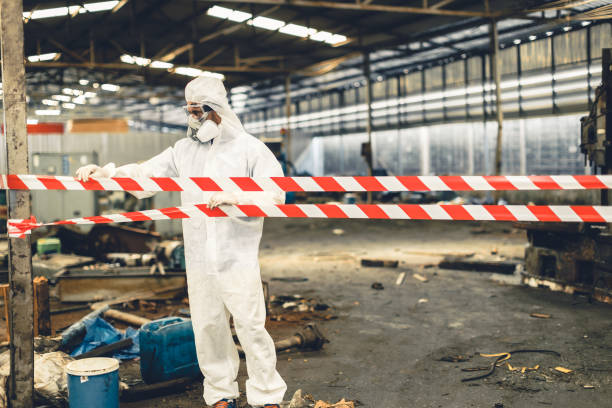 Professional Biohazard technician working in Belvidere, NJ